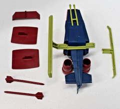 1986 GI Joe G.I. Joe Dreadnok Air Assault VTOL Jet Sears Lot Broken