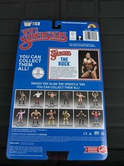 Free 1 Day Ship WWE Superstars LJN The Rock Chase Black Card