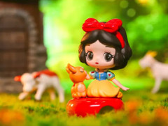 TOP TOY Disney Princess Fairy Tale Town Series Blind Box Figure Toys Gift