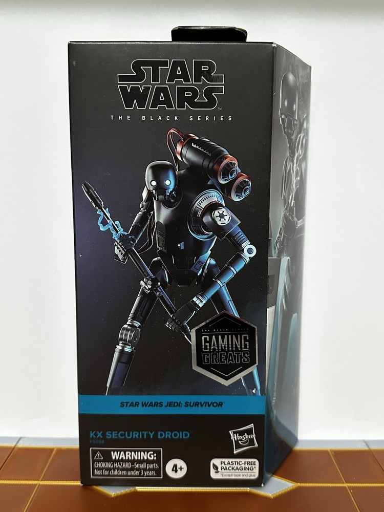 Hasbro Star Wars the Black Series KX Security Droid Gaming Greats New Sealed