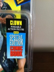 Spawn Clown AF w/Comic Book and Violator Monster Head AF MOC Still Sealed 1994!!