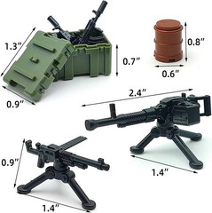 Special Military Soldier Style Weapon Sets, Military Weapon Pack Accessories
