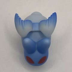 Kidrobot Frank Kozik Lore of the Labbit 45mm Blue Mothman Vinyl Figure Smorkin’