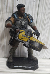 McFarlane Toys Color Tops #14 Gears of War 4: Del Walker Figure w/ Weapons Stand