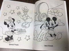 Disney Mickey & Friends My Terrific Book to Color ~Great Day 144 Pages, 30 Books