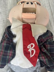 Pee Wees Playhouse Billy Baloney Ventriloquist Dummy And Pee Wee Herman (Both)