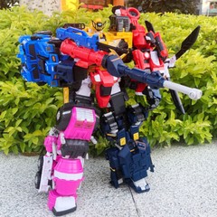 MINIFORCE PENTA X BOT PENTATRON Volt Semi Lucy Max Leo 5-Robots Full set No Box