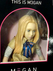 Fright Friends M3GAN Megan doll Universal City Studios Culture Fly Horror