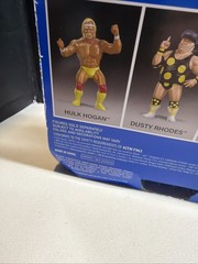 WWE LJN MATTEL SUPERSTARS HULK HOGAN TAN SKIN & Regular Figure Pair Two w/ Belt