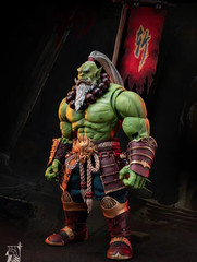 SHF World of Warcraft Guardian of The Horde Orc Warrior Guard 7″ Action Figure