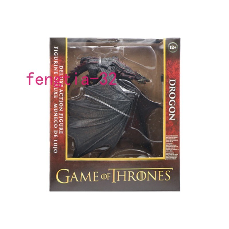 Game of Thrones Daenerys Targaryen’s Black Dragon Drogon Figure McFarlane Gifts