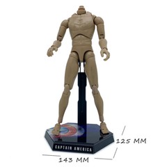 1/6 Scale Action Figure Stand Compatible with 2012 The Amazing Spider-Man