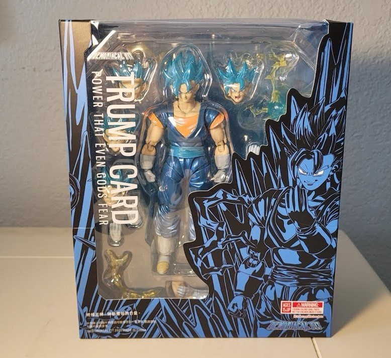 SHF Dragon Ball Vegito SSJ Blue 1:12 Scale figure Demoniacal FIT in stock (NEW)