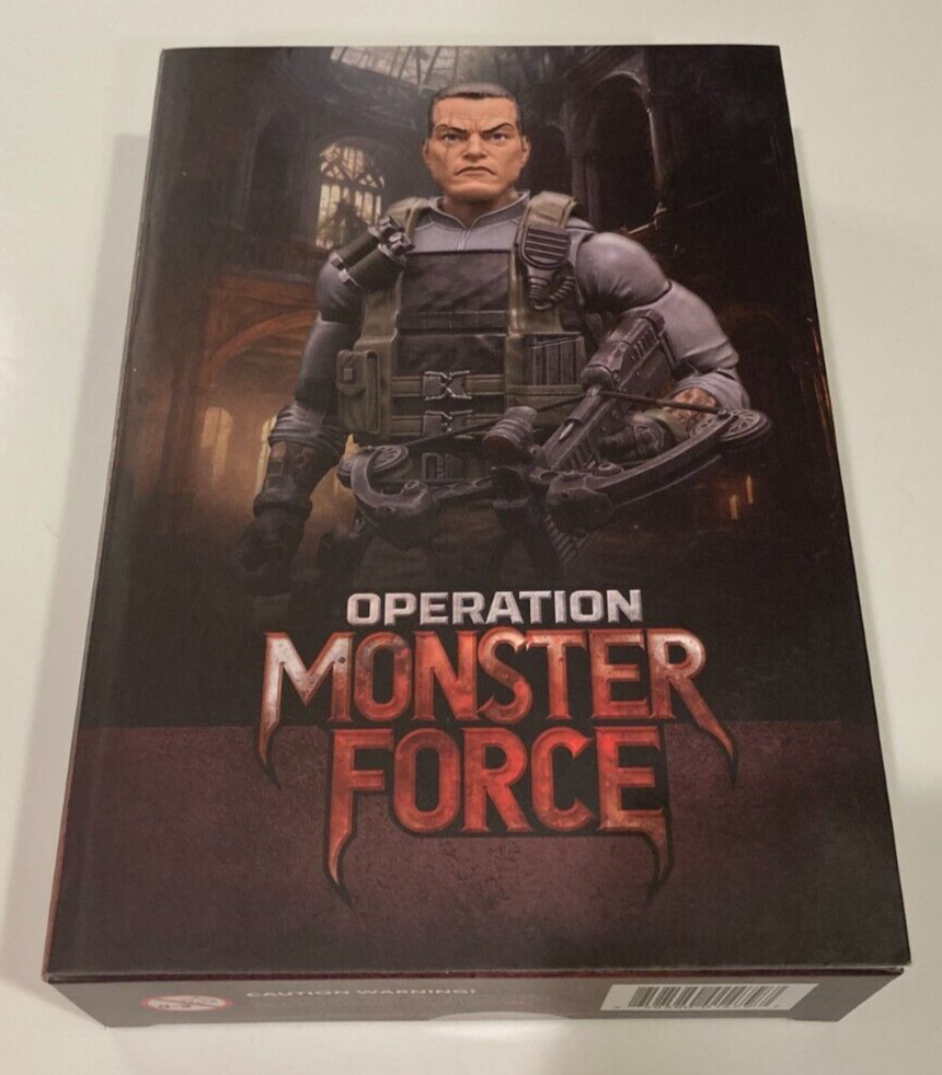 OPERATION MONSTER FORCE 1:12 DECLAN VAN HELSING 6” ACTION FIGURE GI JOE MISB