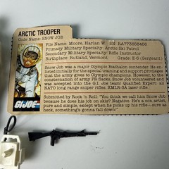 GI Joe Snow Job 1983 v1 *100% COMPLETE w/File Card, Excellent!* Vintage ARAH