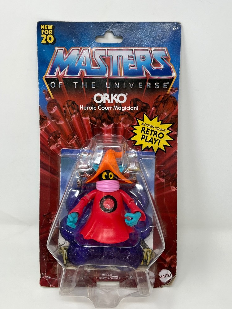 Masters of the Universe Origins Orko 5.5-in Action Figure, Battle Figure for Sto