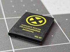 MARVEL Legends Custom 6″ Figure fodder X-Men DANGER ROOM PROGRAMMING MANUAL BOOK