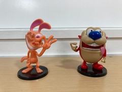 Nickelodeon Ren & Stempy PVC figures cake toppers 2018 Greenbrier International