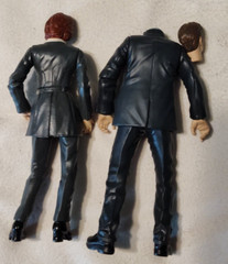 1998 FBI Agent Dana Skully and Fox Mulder McFarlane Action Figure 5.5 X-Files