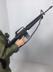 1/6 DRAGON JOHN WAYNE COL. MIKE KIRBY GREEN BERETS VIETNAM MOVIE M-16 COLT 1911