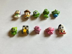 Disney Tsum Tsum Vinyl/PVC Figures Mixed Lot Of 10