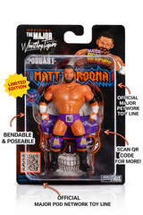 Major Bendies Matt Cardona Wrestling Figure Limited Edition Bendable Toy