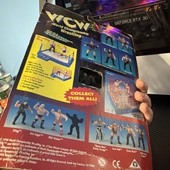 1998 Power Punch Ric Flair WCW Original San Francisco Toymakers Action Figure