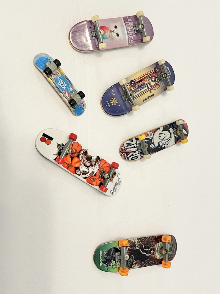 Tech Deck Fingerboard Lot Birdhouse Vanessa Torres Willy Santos Skateboards B6