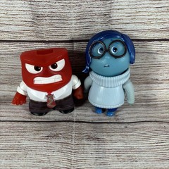Disney Pixar Tomy Inside Out Sadness Anger Figure Lot