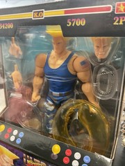 Jada Toys Ultra Street Fighter II Guile Player 2 Variant Blue NEW & SEALED Excl