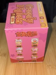 M Cute! Greedy Piglets Blind Box Confirmed Light Up Burger Piglet Figure