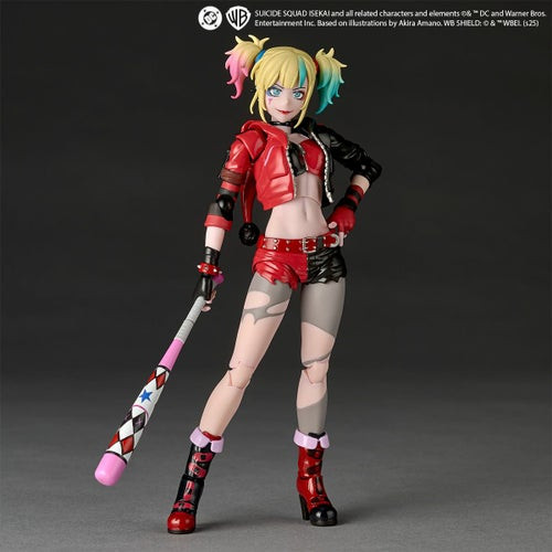 Revoltech Amazing Yamaguchi Harley Quinn Suicide Squad ISEKAI Ver. Figure New JP