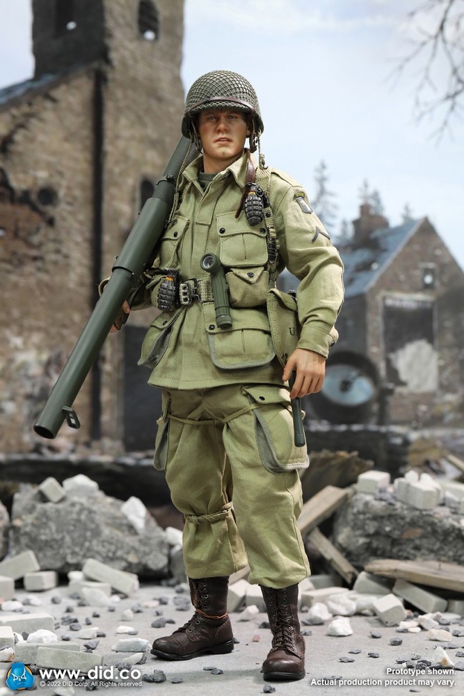DID 1/6 Scale WWII US 101st Airborne Division Ryan 2.0 Deluxe Figure A80161S
