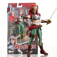 Red Sonja Steampunk Legend Epic H.A.C.K.S. 1:12 Scale Action Figure – Boss Fight