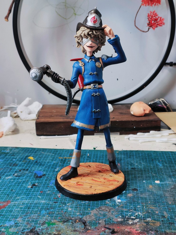 Identity Ⅴ Fire Investigator Florian Brand Resin Figure Statue Model Handmade