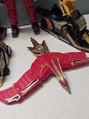 1994 Bandai Mighty Morphin Power Rangers Deluxe Thunder Megazord INCOMPLETE