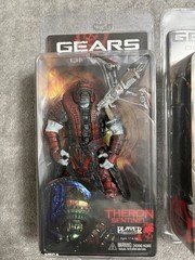 Gears Of War Neca Figures Lot – Theron Elite SDCC Sentinel Marcus Locust Baird