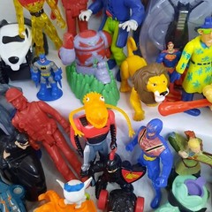 Boys Toy Wholesale Bundle Lot Batman Figures Kids Cars Junk Drawer TV Movie GAME
