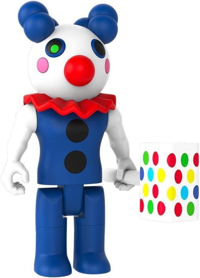 CLOWNY Action Figure ~ 3.5″ Buildable Toy + Accessory ~ Piggy Series 1 ~DLC Code