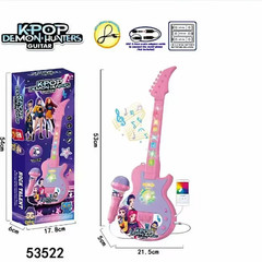 K Hunters Toys Rumi / Mira / Zoey Guitar W Microphone, birthday Christmas Gift