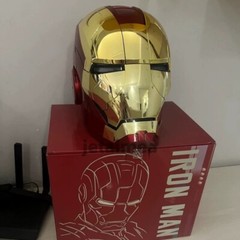 US! Iron Man Gold Mask Cosplay AUTOKING MK5 1:1 Helmet Wearable Voice-control