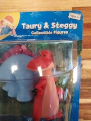 Harry and His Bucket Full of Dinosaurs Taury & Steggy Collectible Figures 2006