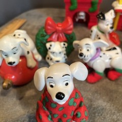 Vintage Disney’s/ Mc Donald’s PVC Toys Lot Of 20 Christmas Theme 101 Dalmatians