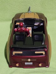 2008 Iron Man 12″ Mustang Sports Car & Figure By Hasbro – Free Shipping!!!
