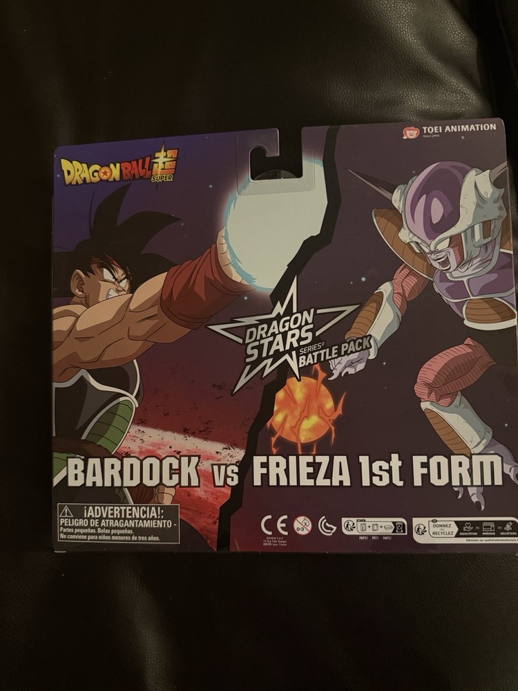 DragonBall Z MIB Dragon stars Series Frieza 1sr Form And Bardock Battle Pack