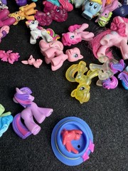 MLP My Little Pony Mini Figure Small 1” & 2″ Blind Bag Ponies Mixed Lot Of 40