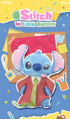 💡 TOPTOY x Disney Stitch in Cute Outfits Series Figure One Random Blind Box