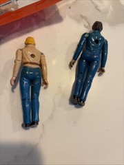 1980 Mego Dukes of Hazzard GENERAL LEE Plastic Toy Model Car And Figures