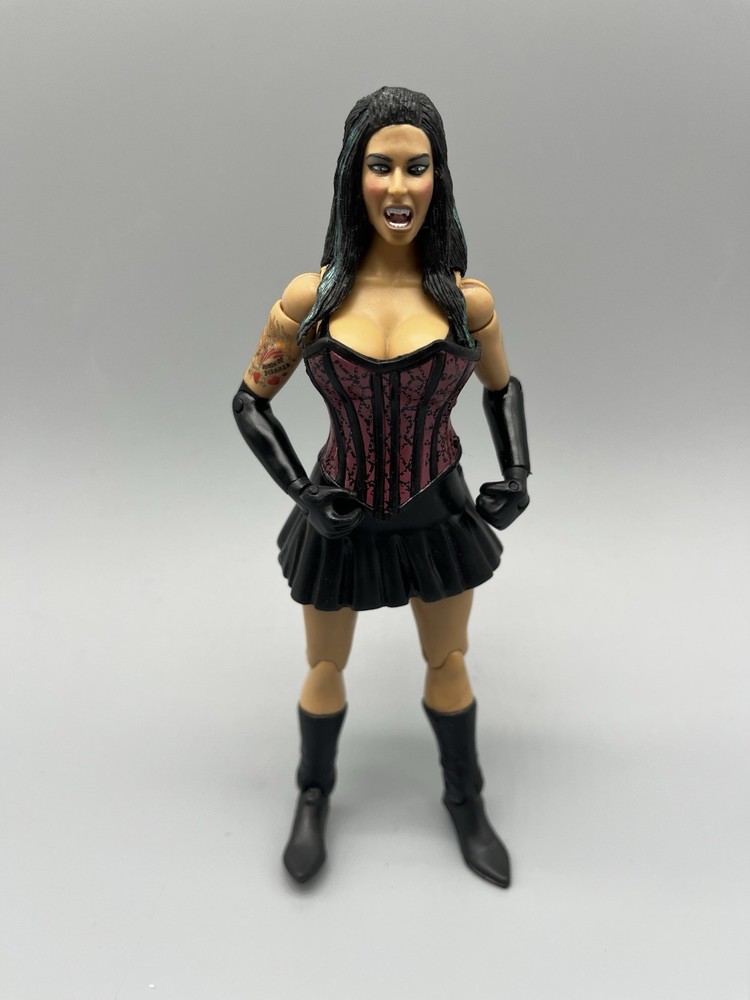 2007 WWF WWE Jakks Ariel Wrestling Figure ECW Series 2 Shelly Martinez NWA TNA