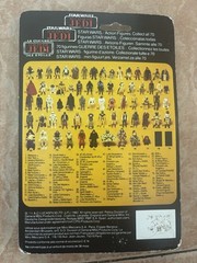 Vtg 1984 Star Wars Sealed Klaatu Tri Logo Palitoy New on Card